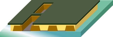 develop sacrificial layer